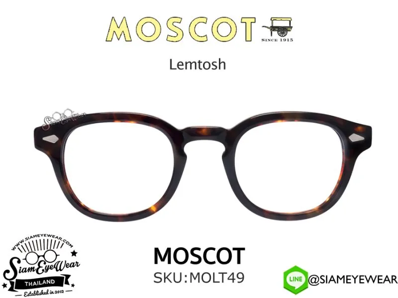 Moscot Lemtosh 49 Tortoise - 2