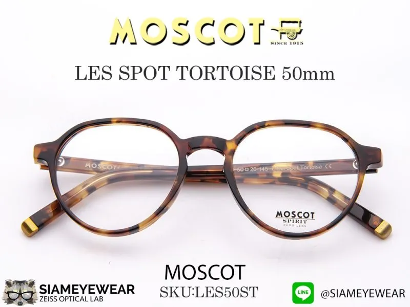 254_1763222034_4713 แว่น Moscot Les 50 Spot Tortoise แว่นตา Moscot แท้