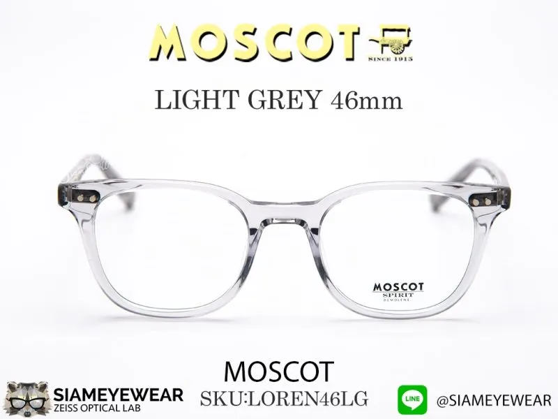 Moscot Loren 46 Light Grey - 2