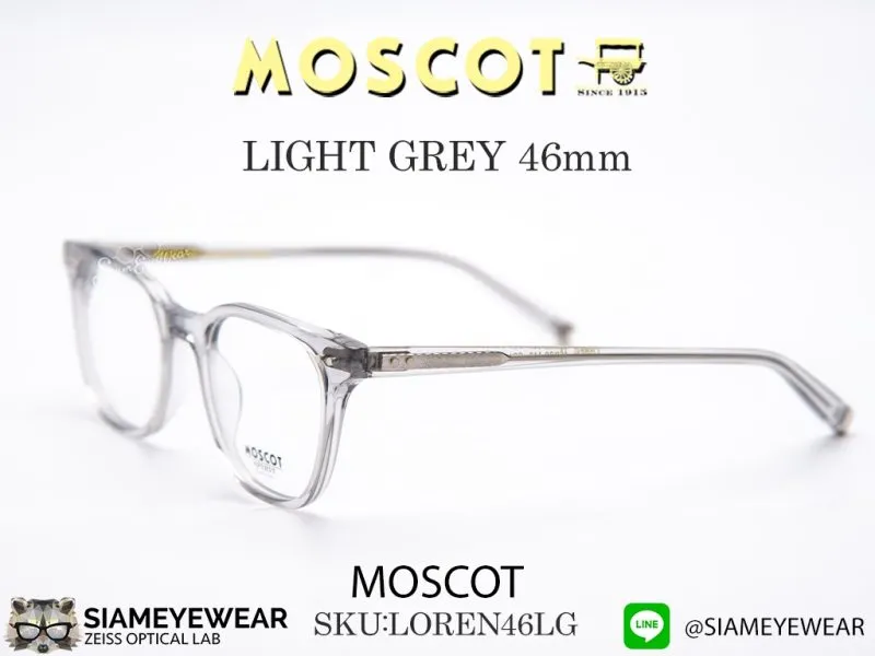 Moscot Loren 46 Light Grey - 4