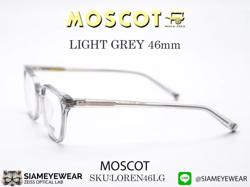Moscot Loren 46 Light Grey - 5