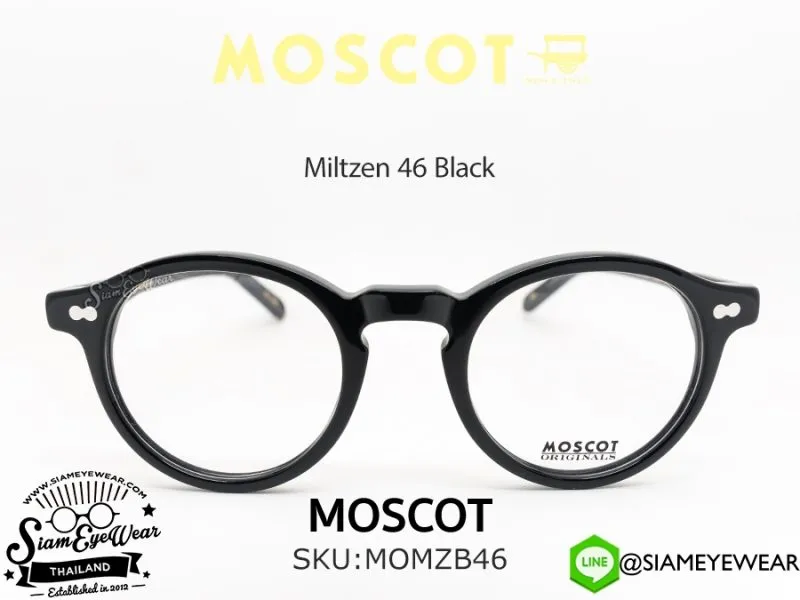 Moscot Miltzen 46 Black - 2