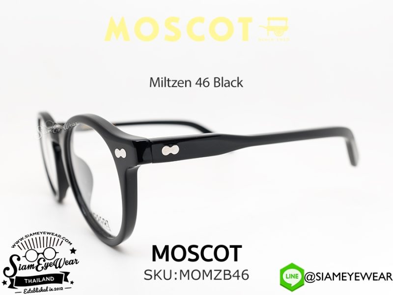 Moscot Miltzen 46 Black - 3
