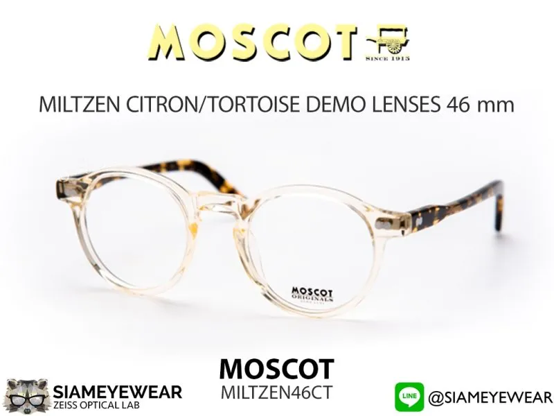 Moscot Miltzen 46 Citron/Tortoise - 2