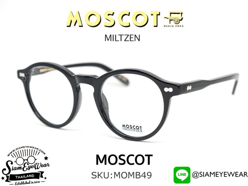 Moscot Miltzen 49 Black - 2