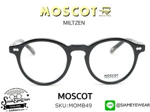 แว่น Moscot Miltzen 49 Black แว่นตา Moscot แท้