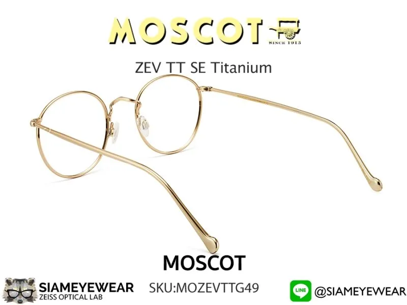 Moscot Zev TT 49 Gold - 3