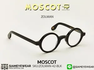 แว่น Moscot Zolman 42 Black แว่นตา Moscot แท้