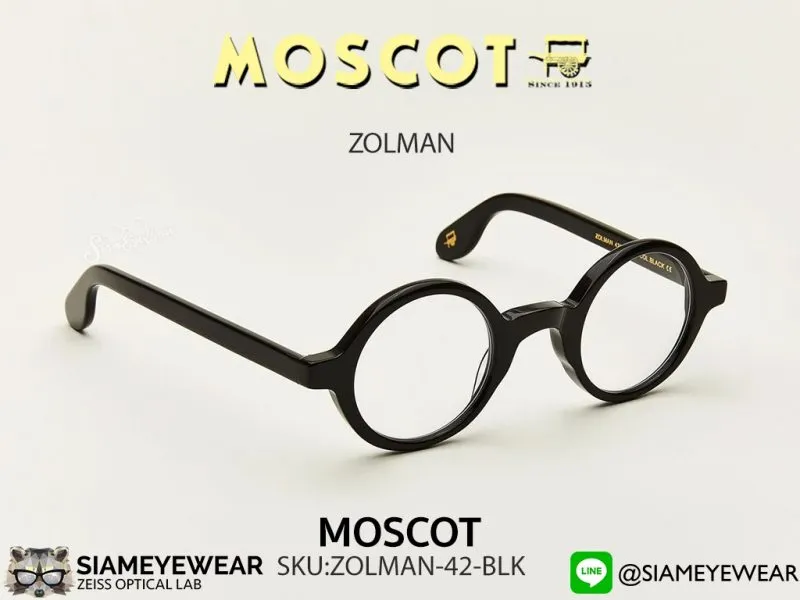271_1763259348_6558 แว่น Moscot Zolman 42 Black แว่นตา Moscot แท้