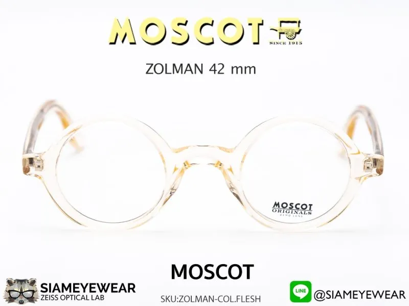 Moscot Zolman 42 Flesh - 2