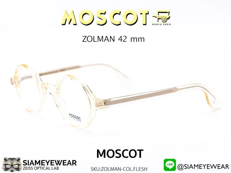 Moscot Zolman 42 Flesh - 3