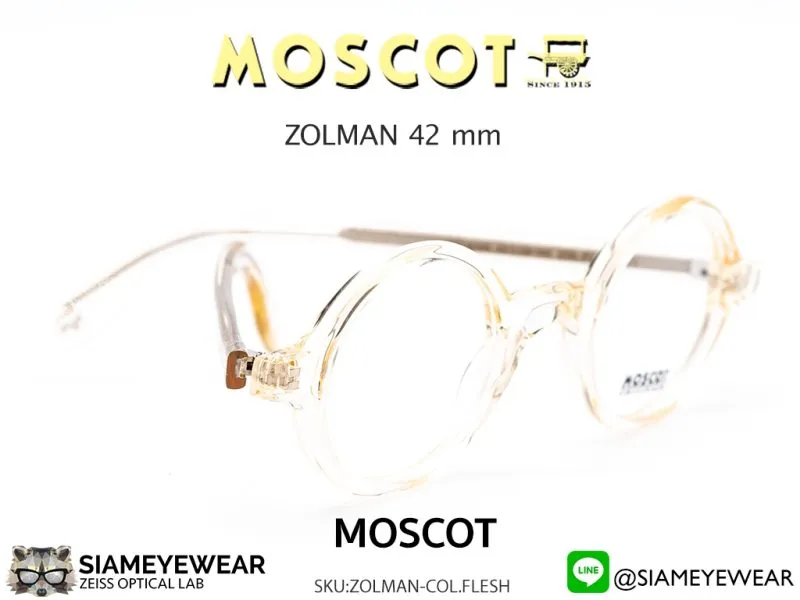 Moscot Zolman 42 Flesh - 6