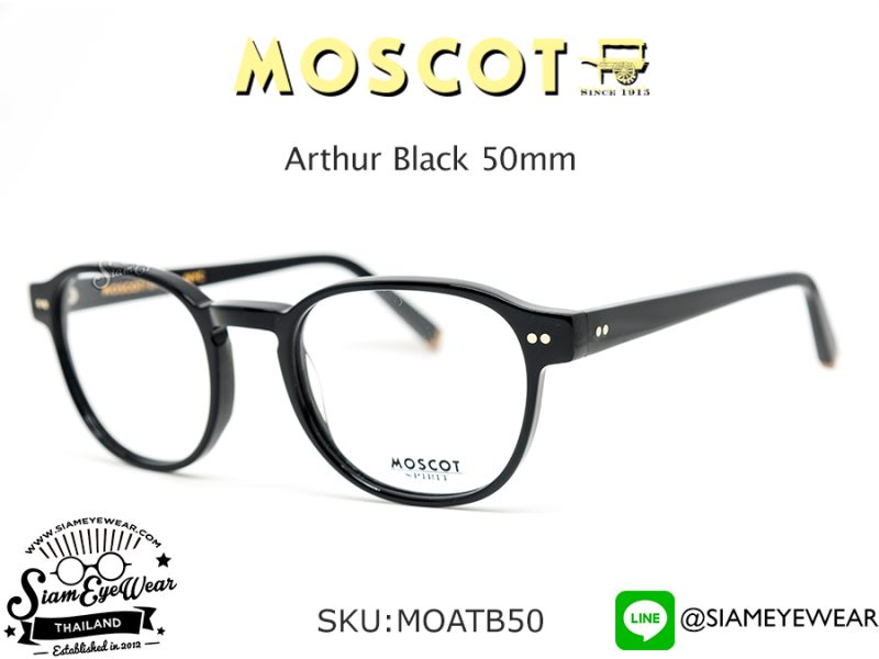 Moscot Arthur 50 Black - 2