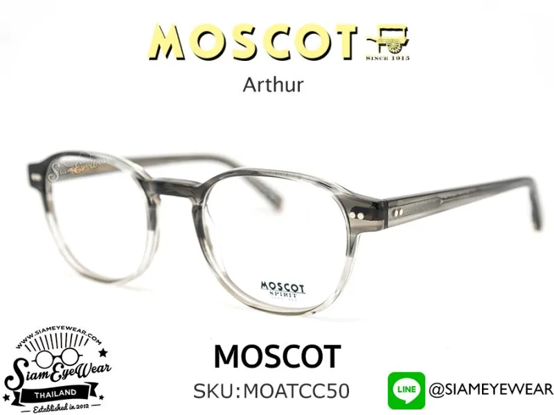 276_1763259351_4280 แว่น Moscot Arthur 50 Charcoal แว่นตา Moscot แท้