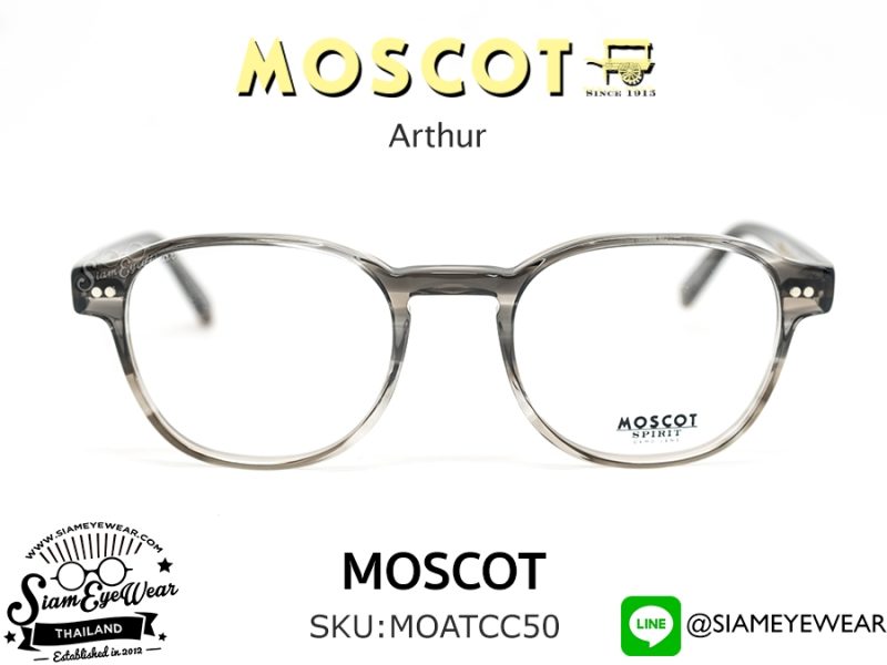 Moscot Arthur 50 Charcoal - 2