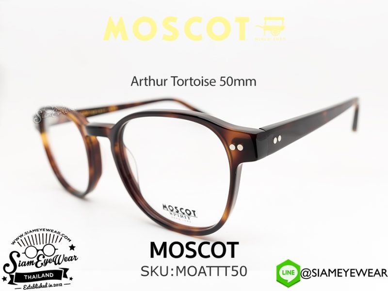 Moscot Arthur 50 Tortoise - 2