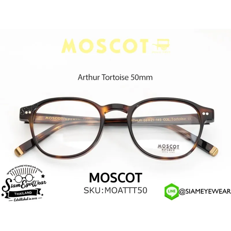 277_1763222043_8870 แว่น Moscot Arthur 50 Tortoise แว่นตา Moscot แท้