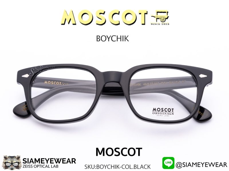 Moscot Boychik 49 Black - 4