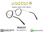 Moscot Bupkes 48 Black/Gold - 2