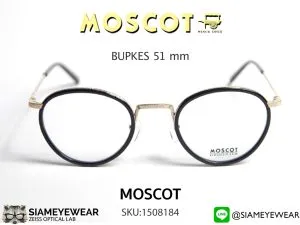 แว่น Moscot Bupkes 51 Black/Gold แว่นตา Moscot แท้