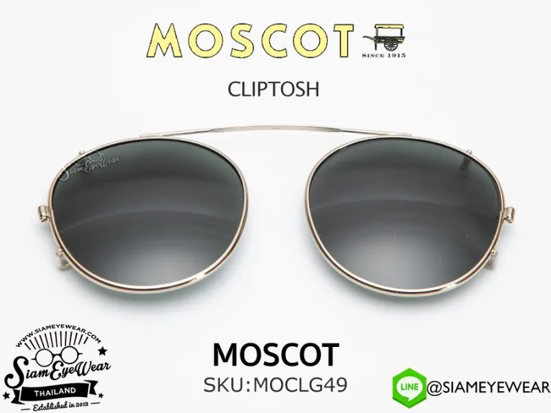 แว่นกันแดด Moscot Cliptosh 49mm แว่น Moscot แท้