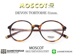 แว่น Moscot Devon 48 Tortoise แว่นตา Moscot แท้