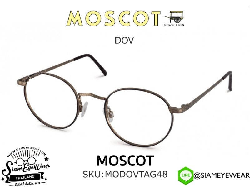 Moscot Dov 48 Tortoise