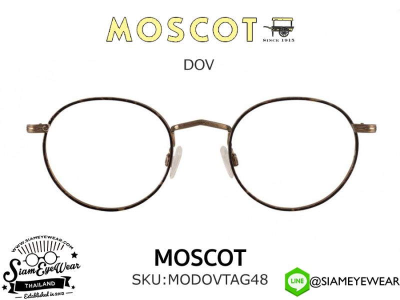 Moscot Dov 48 Tortoise - 2