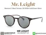 292_1763222048_9835 Mr.Leight Marmont S 48 Black Tortoise 12K White Gold/Green - 2