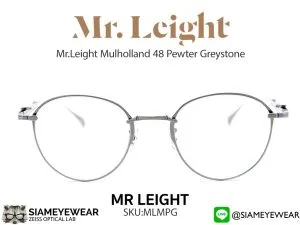 แว่น Mr.Leight Mulholland CL48 Pewter Greystone แว่นตาแท้
