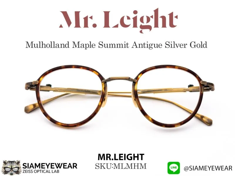 295_1763222050_1212 แว่น Mr.Leight Mulholland CL45 Maple Summit Antique Silver Gold แว่นตาแท้