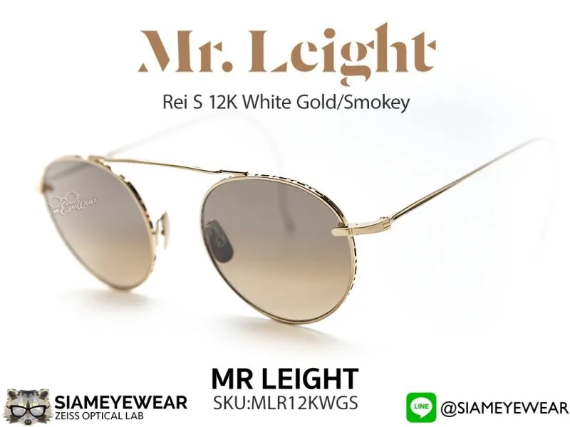 Mr.Leight Rei S 49 12K White Gold/Smokey - 2