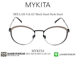 แว่น Mykita Beulah 427 Black Sand Dark Sand แว่นตาแท้