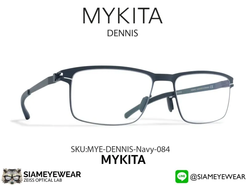 แว่น Mykita Dennis 084 Navy แว่นตาแท้