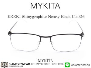 Mykita Errki 316 Shiny Graphite Nearly Black