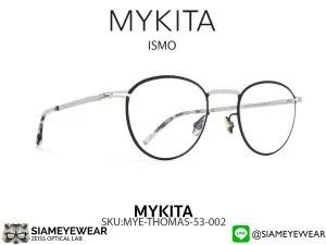 แว่น Mykita Ismo 052 Silver Black Clear แว่นตาแท้