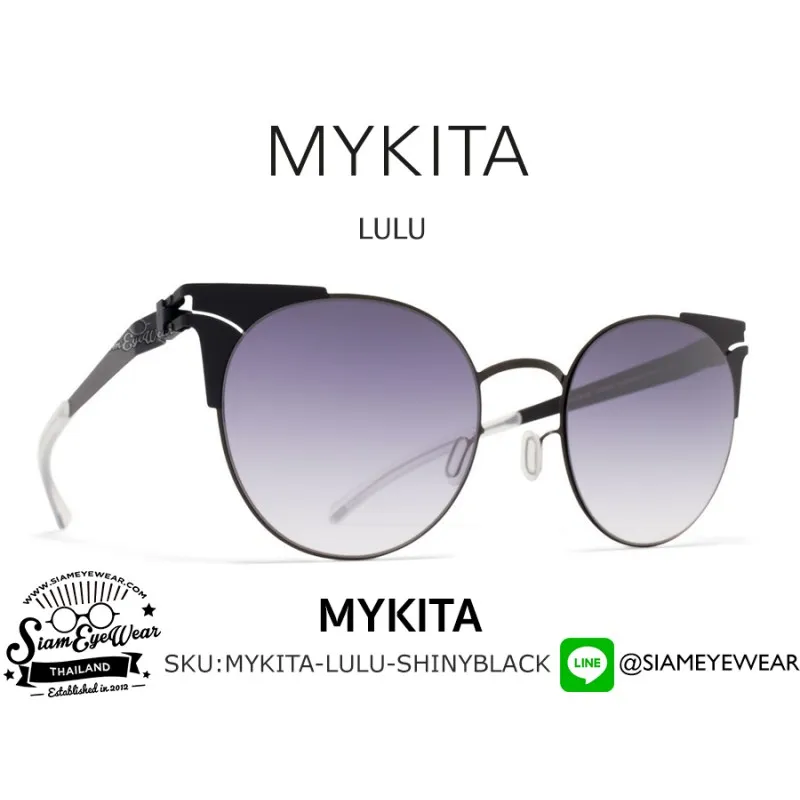 MYKITA LULU 275 Shiny Black Black/Grey Gradient - 2