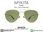 Mykita Samu 924 Glossy Gold/Fern Polarized - 2