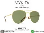 แว่น Mykita Samu 924 Glossy Gold/Fern Polarized แว่นตาแท้
