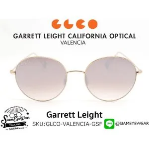 แว่น Garrett Leight Valencia Sun Gold/Silver Flash Mirror แว่นตาแท้