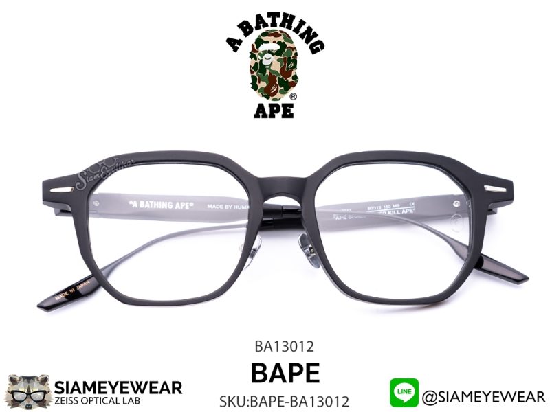A BATHING APE BA13012 Matte Black - 8