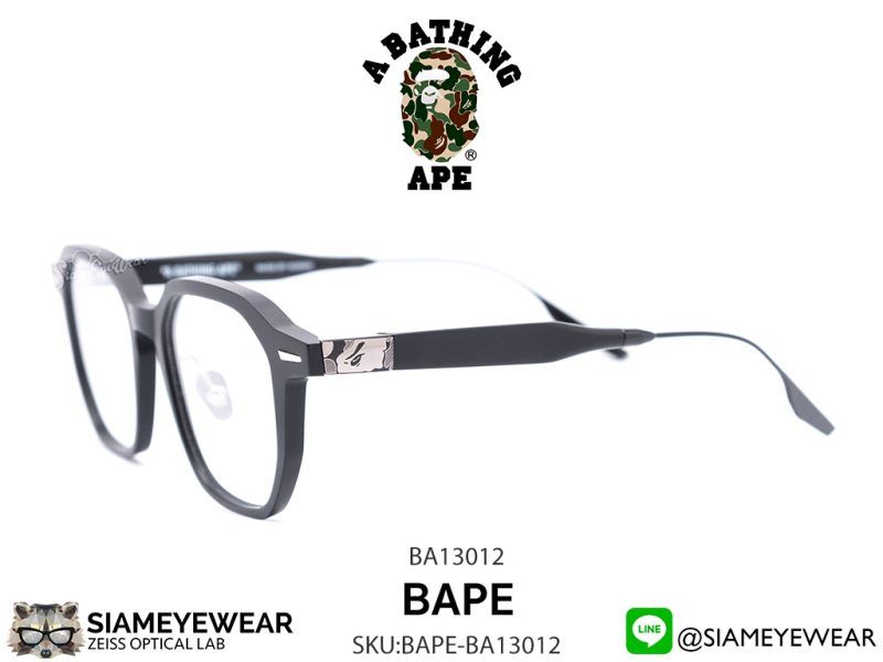 A BATHING APE BA13012 Matte Black - 12