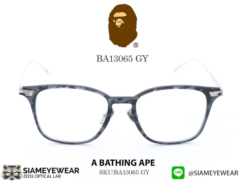 327_1763259376_9429 แว่น A BATHING APE BA13065 GY แว่นตาแท้