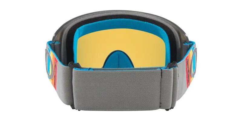 Oakley Goggle Troy Lee design OO7115-49 Grey Stripes/Fire Iridium - 4