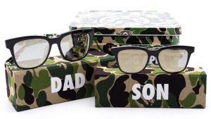 A BATHING APE BAPE DAD&SON CM