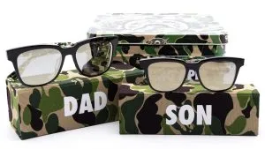 แว่น A BATHING APE BAPE DAD&SON CM แว่นตาแท้
