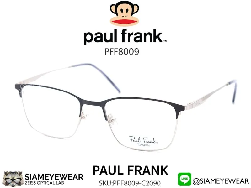 348_1763222075_7997 แว่น Paul Frank Optic PFF 8009 2090 Black Silver แว่นตาแท้