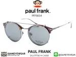 351_1763259407_6363 Paul Frank Optic PFF 8014 4080 Demi Brown Dark Grey & Clip Dark Grey/Green - 2