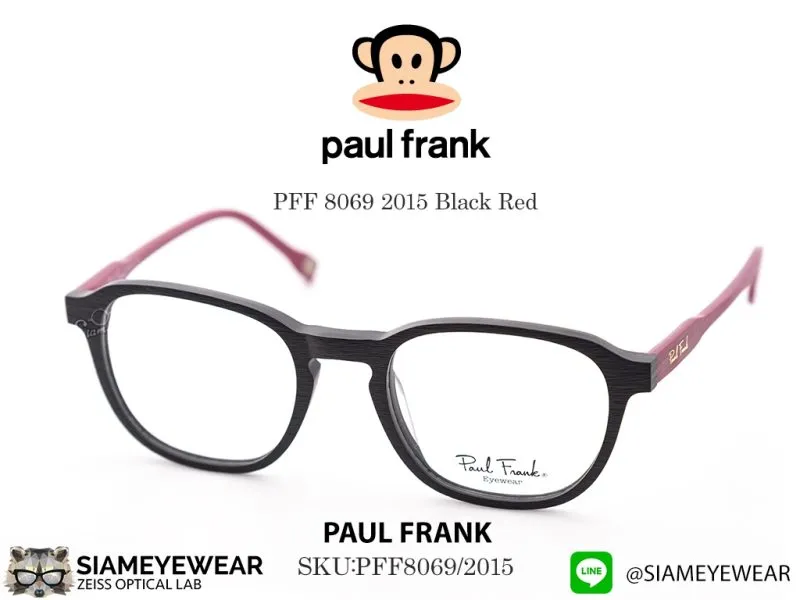 Paul Frank Optic PFF 8069 2015 Black Red - 3