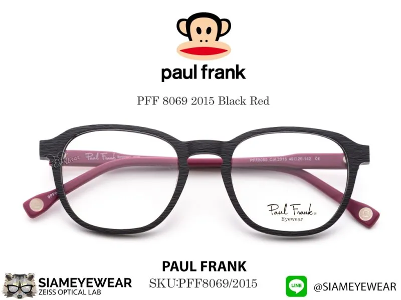 Paul Frank Optic PFF 8069 2015 Black Red - 2